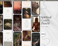 Spiritual Coach Canva Templates | Instagram Reels & Posts Bundle