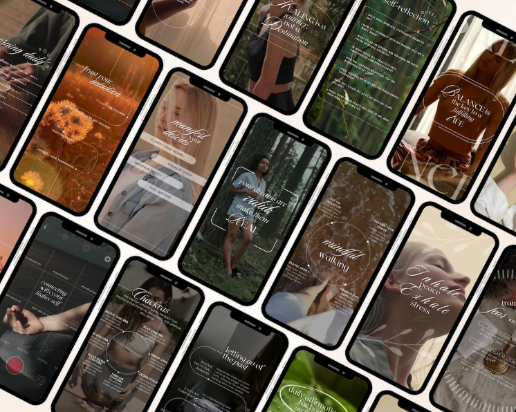 Spiritual Coach Instagram Templates | Canva Bundle