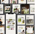 Wellness Instagram Templates | Canva Editable Bundle