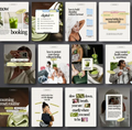 Wellness Coach Instagram Templates | Canva Bundle